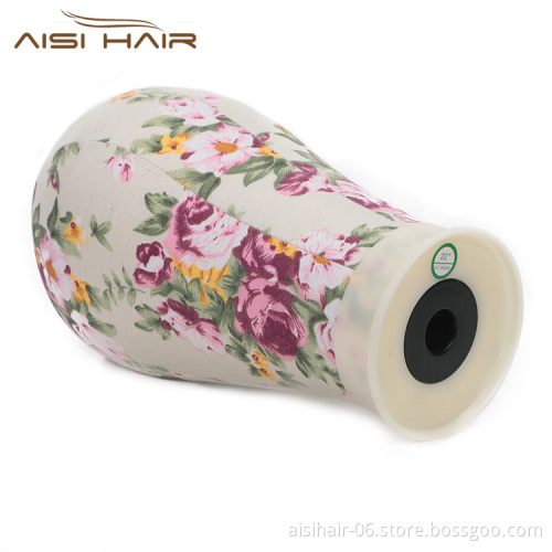 Aisi Hair Poly Canvas Block Training Head Mannequin Manikin Head Wig Stand wig head stand wig accessories